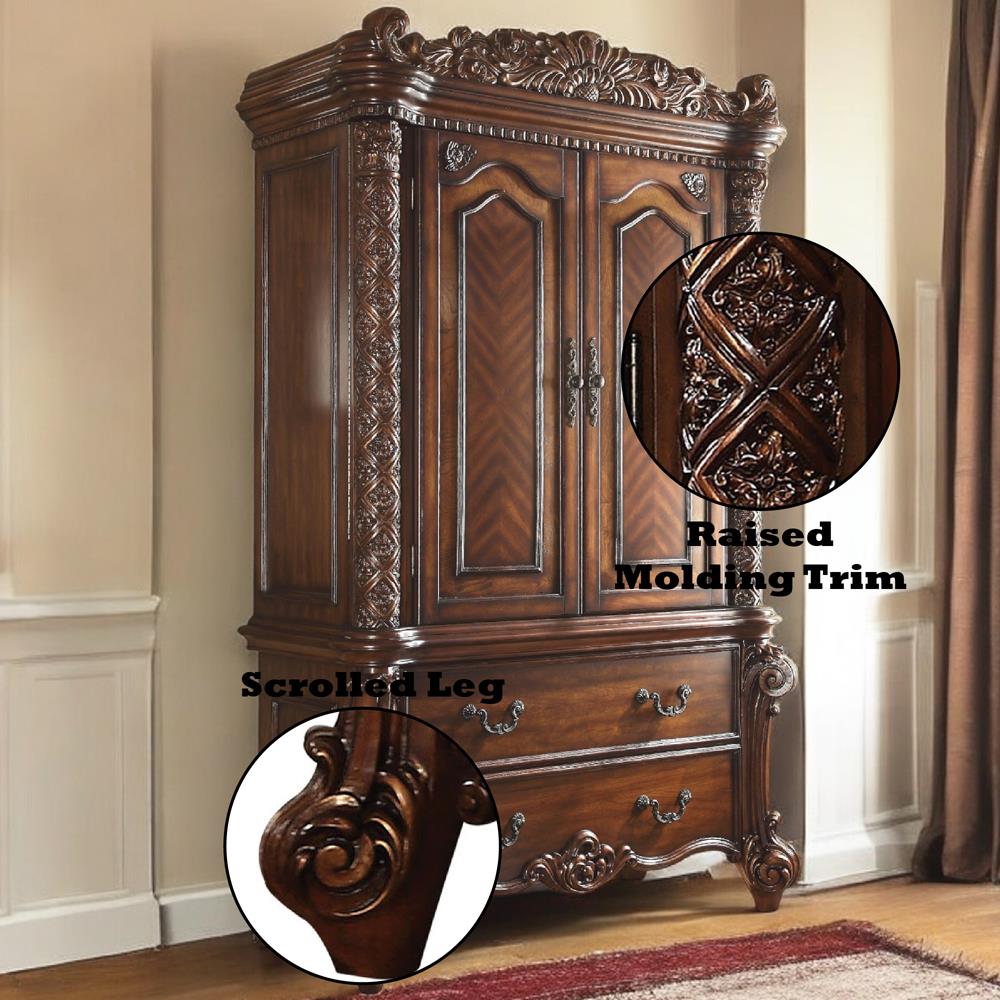 Acme Furniture Vendome 22007 Wardrobe/TV Armoire