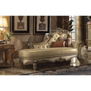 Acme Furniture Vendome Polyurethane Chaise 96485 IMAGE 1