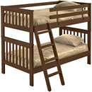 Crate Designs Furniture Mission Style Bunk Bed - Brindle B4705 IMAGE 1