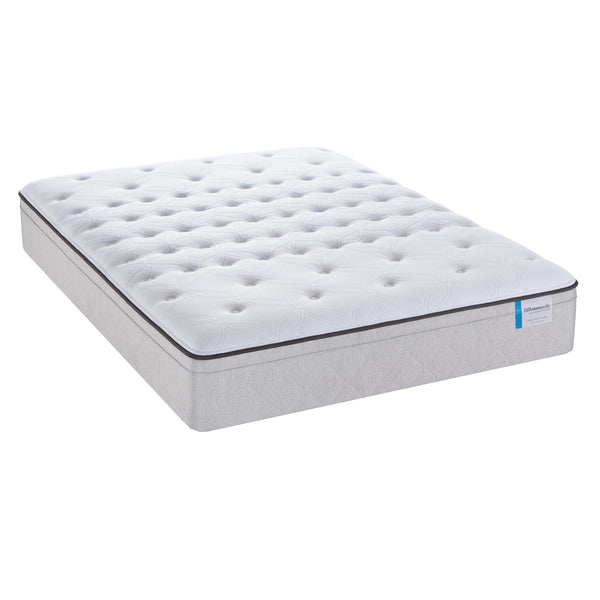 Sealy Anniversary Plush Faux Euro Top Mattress (Twin) IMAGE 1