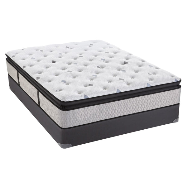 Sealy Prestwick Plush Pillow Top Mattress Set (Twin) IMAGE 1