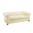 ESF Wholesale Furniture Stationary Leather Sofa 258 Sofa IMAGE 1