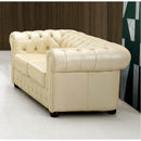 ESF Wholesale Furniture Stationary Leather Loveseat 258 Loveseat IMAGE 2