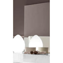 ESF Wholesale Furniture Status Caprice Dresser Mirror Status Caprice White Mirror IMAGE 1