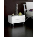 ESF Wholesale Furniture Nina 2-Drawer Nightstand Nina M72 Nightstand White IMAGE 1