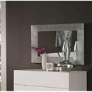 ESF Wholesale Furniture Nina Dresser Mirror Nina E96 Dresser Mirror Silver IMAGE 1