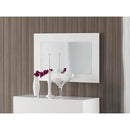ESF Wholesale Furniture Adriana Dresser Mirror Adriana E96 Dresser Mirror White IMAGE 1
