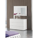ESF Wholesale Furniture Adriana Dresser Mirror Adriana E96 Dresser Mirror White IMAGE 2