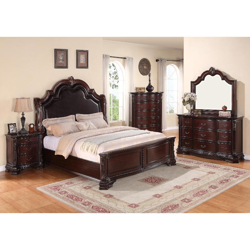 Crown Mark Sheffield B1100 7 pc King Bedroom Set IMAGE 1