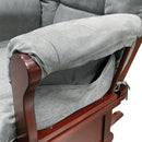 Acme Furniture Aeron 59338 Glider Chair & Ottoman IMAGE 5