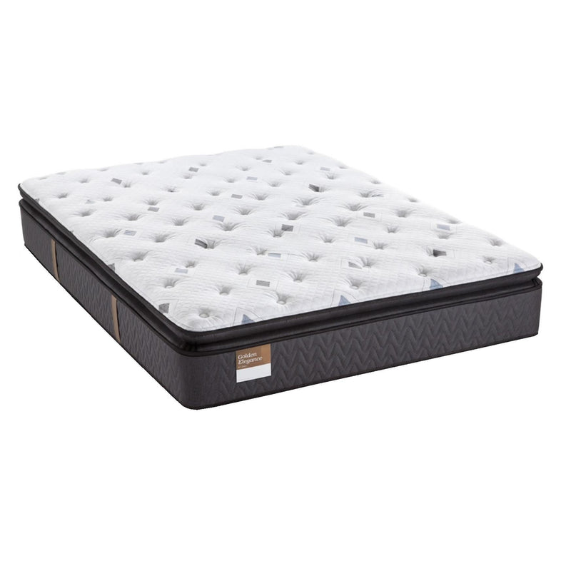 Sealy Gilded Breath Plush Euro Pillow Top Mattress (Twin) IMAGE 1