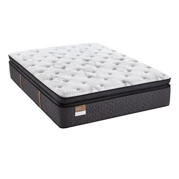 Sealy Mannered Gold Plush Euro Pillow Top Mattress (Twin) IMAGE 1