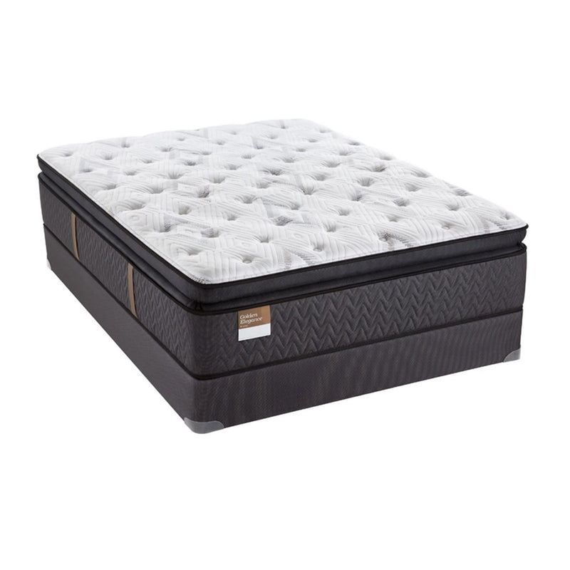 Sealy Mannered Gold Plush Euro Pillow Top Mattress (Twin) IMAGE 2