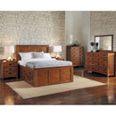 A-America Mission Hill California King Bed with Storage MIH-HA-5-25-1 IMAGE 3