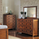 A-America Mission Hill 10-Drawer Dresser MIH-HA-5-50-0 IMAGE 4