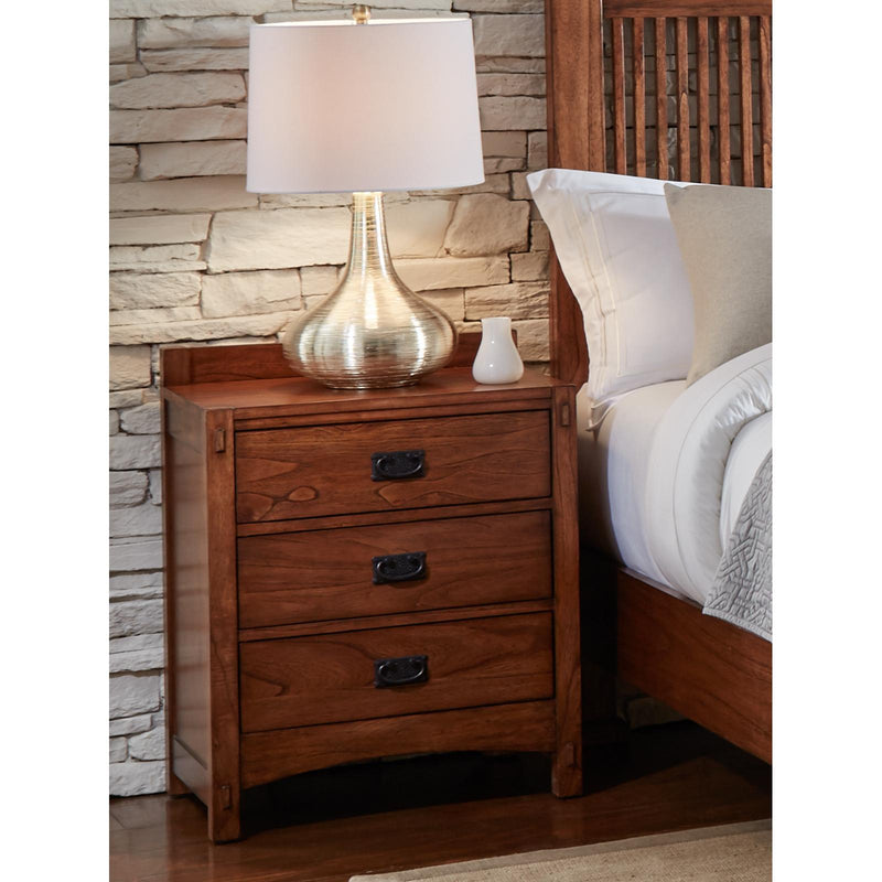 A-America Mission Hill 3-Drawer Nightstand MIHHA5750 IMAGE 2