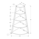 Monarch Bookcases 4-Shelf I 2425 IMAGE 5