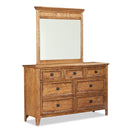 Intercon Furniture Alta Landscape Dresser Mirror AL-BR-5391-BAS-C IMAGE 2