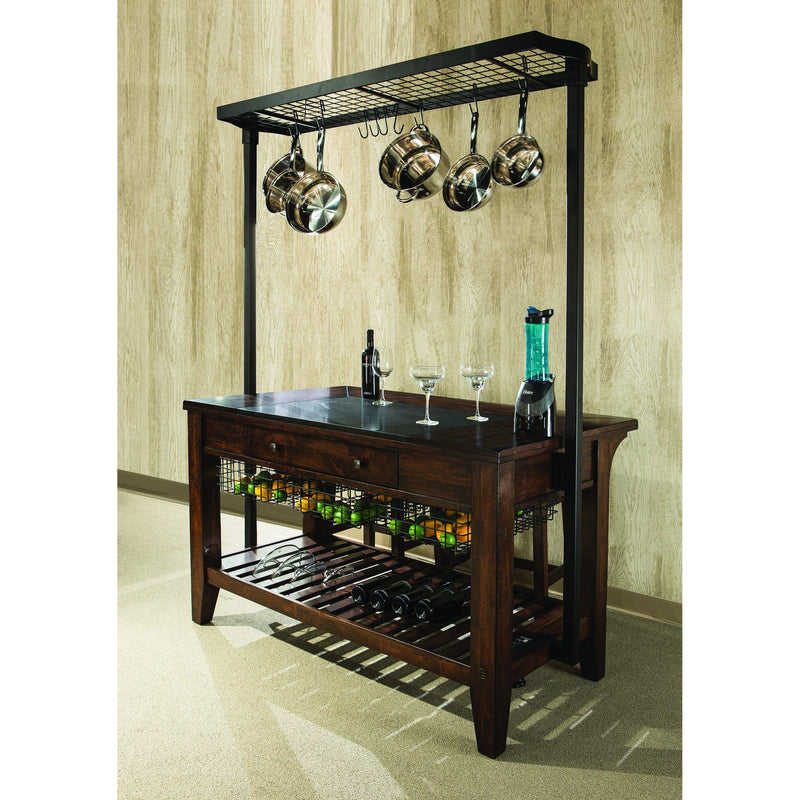 Intercon Furniture Kitchen Islands and Carts Islands KA-CA-CI5836-RAI-C/KA-CA-RACK-RAI-C IMAGE 2