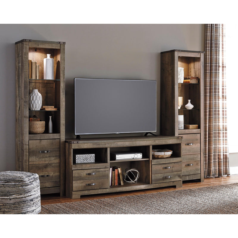 Signature Design by Ashley Trinell W446W18 3 pc Entertainment Center IMAGE 3