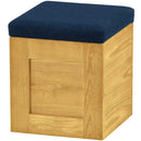 Crate Designs Furniture Fabric Storage Ottoman A8016 IMAGE 1