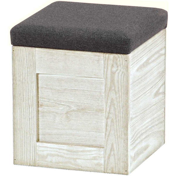 Crate Designs Furniture Fabric Storage Ottoman C8016 IMAGE 1