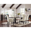  Coaster Furniture Alana 107286 Fabric Upholstered Dining Side Chair - Beige (Set of 2) IMAGE 10