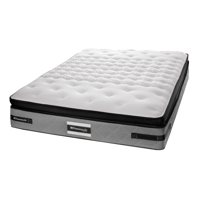 Sealy Riel Euro Pillow Top Mattress (Twin) IMAGE 1