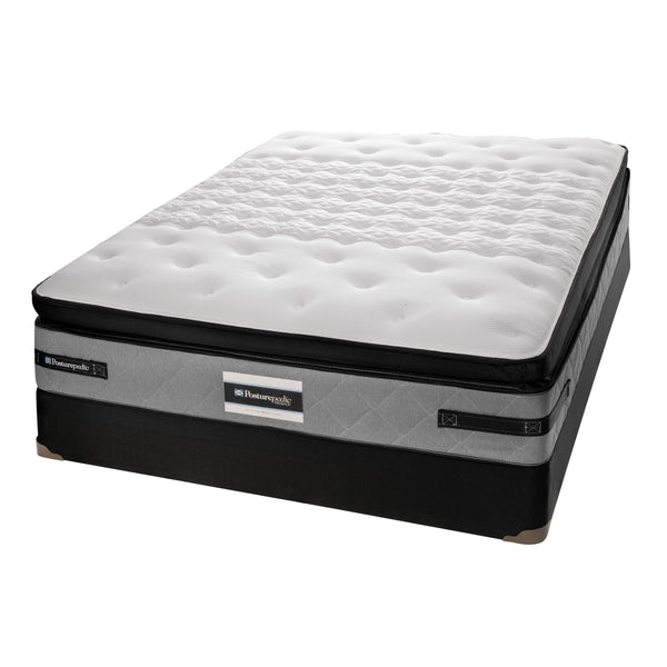 Sealy Riel Euro Pillow Top Mattress Set (King) IMAGE 1