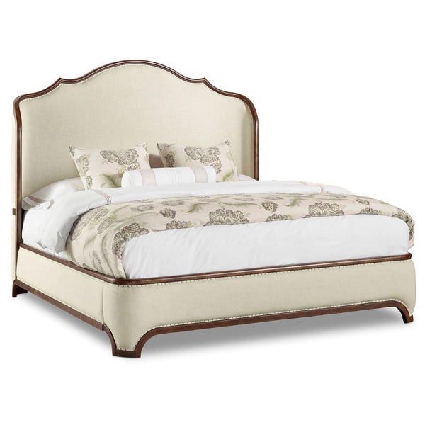 Hooker Furniture Archivist Queen Upholstered Platform Bed 5447-90850 IMAGE 1