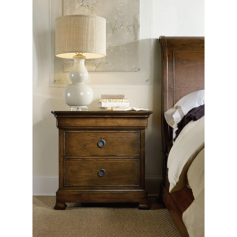 Hooker Furniture Archivist 3-Drawer Nightstand 5447-90016 IMAGE 4