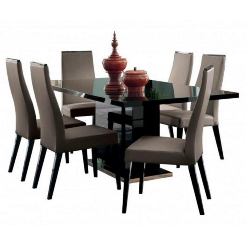 ALF Italia Mont Noir Dining Table with Pedestal Base PJMT0618 IMAGE 2