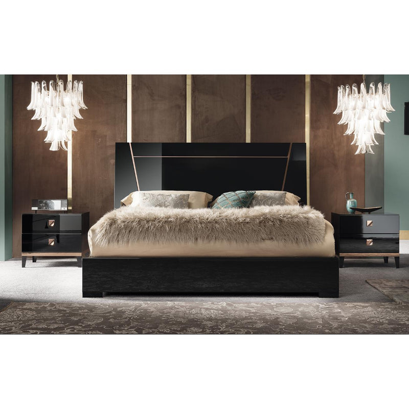 ALF Italia Mont Noir Queen Platform Bed PJMT0150NE IMAGE 2