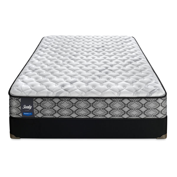 Sealy Clancy Firm Tight Top Mattress Set (Twin) IMAGE 1