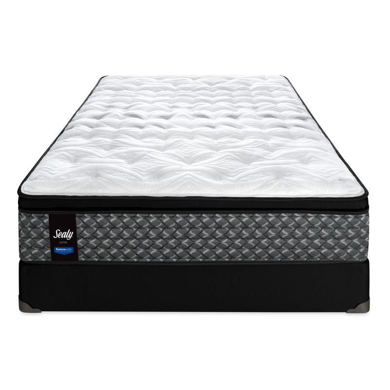 Sealy Woodrow Firm Euro Pillow Top Mattress (Twin) IMAGE 2