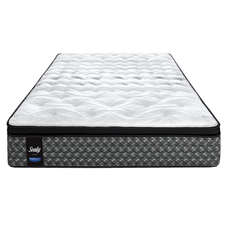 Sealy Woodrow Firm Euro Pillow Top Mattress (King) IMAGE 1