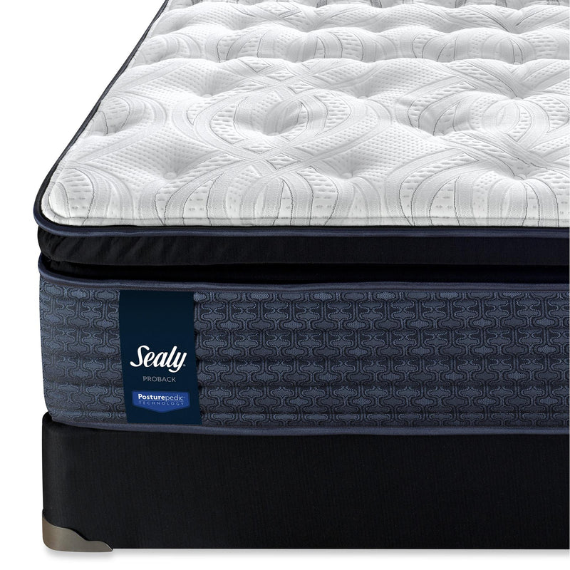 Sealy Bouvier Firm Euro Pillow Top Mattress (Queen) IMAGE 3