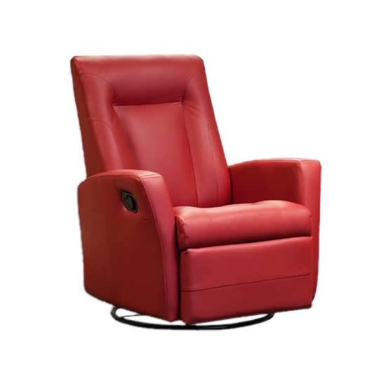 Elran Glider, Rocker Leather Recliner L0222-MEC-GL Glider Rocker Recliner IMAGE 1