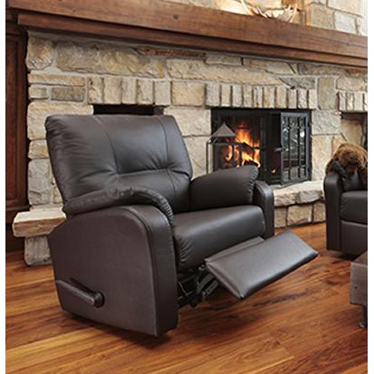 Elran Beatrice Leather Recliner 80992-01 IMAGE 1