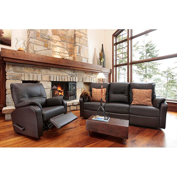 Elran Beatrice Leather Recliner 80992-01 IMAGE 2