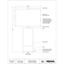 Renwil The Tuxedo Table Lamp LPT631 IMAGE 2