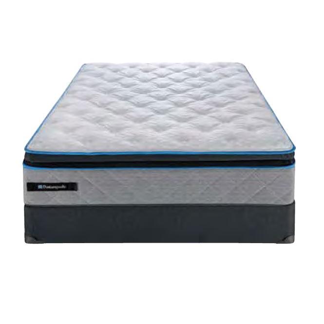 Sealy Marien Euro Pillow Top Mattress Set (Twin) IMAGE 3