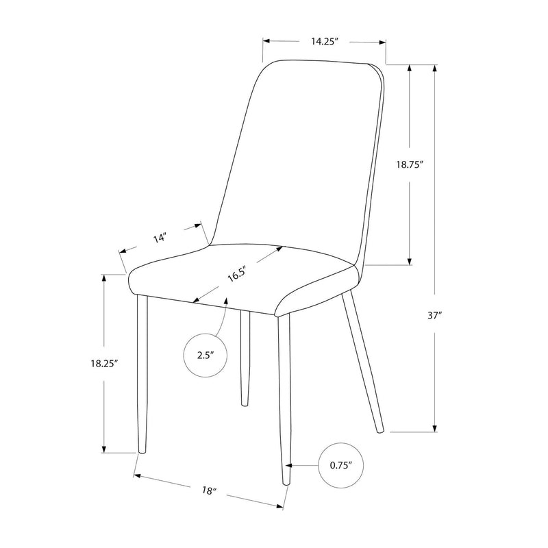 Monarch Dining Chair I 1035 IMAGE 5