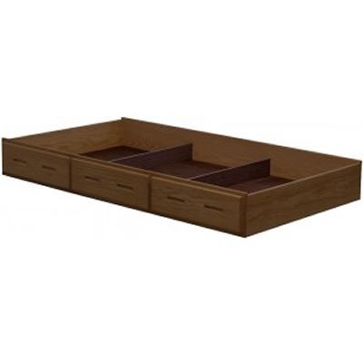 Crate Designs Furniture Bed Components Trundle 4118 Trundle - Brown IMAGE 1