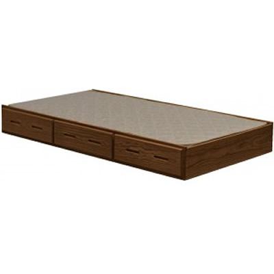 Crate Designs Furniture Bed Components Trundle 4118 Trundle - Brown IMAGE 2