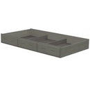 Crate Designs Furniture Trundle - Grey 4118 Trundle - Grey IMAGE 1