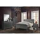  Furniture of America Louis Philippe III Queen Sleigh Bed CM7866GY-Q-BED IMAGE 5