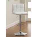  Furniture of America Komoe Adjustable Height Stool CM-BR6904WH IMAGE 1