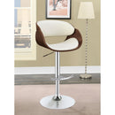  Coaster Furniture Dana 104966 Adjustable Bar Stool - Ecru and Chrome IMAGE 7