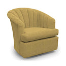 Best Home Furnishings Elaine Swivel Glider Fabric Chair 2557-21709 IMAGE 1